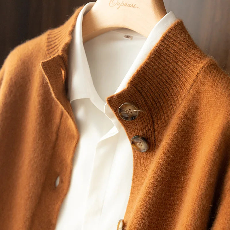 Sophisticated Wool Cashmere Cardigan™