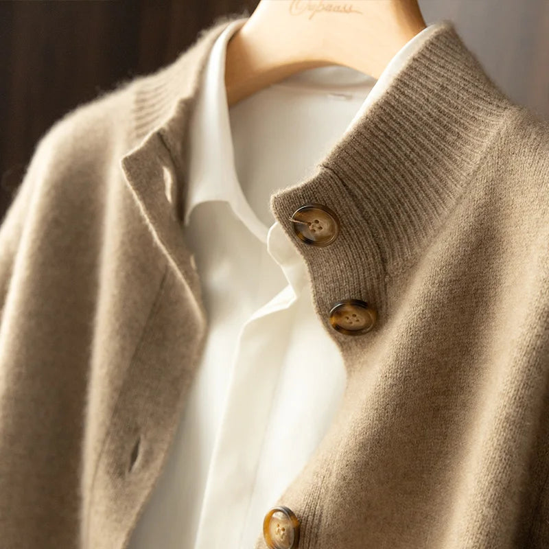 Sophisticated Wool Cashmere Cardigan™