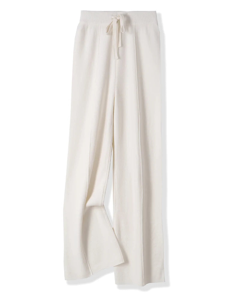Chic Merino Wool Wide Leg Pants™