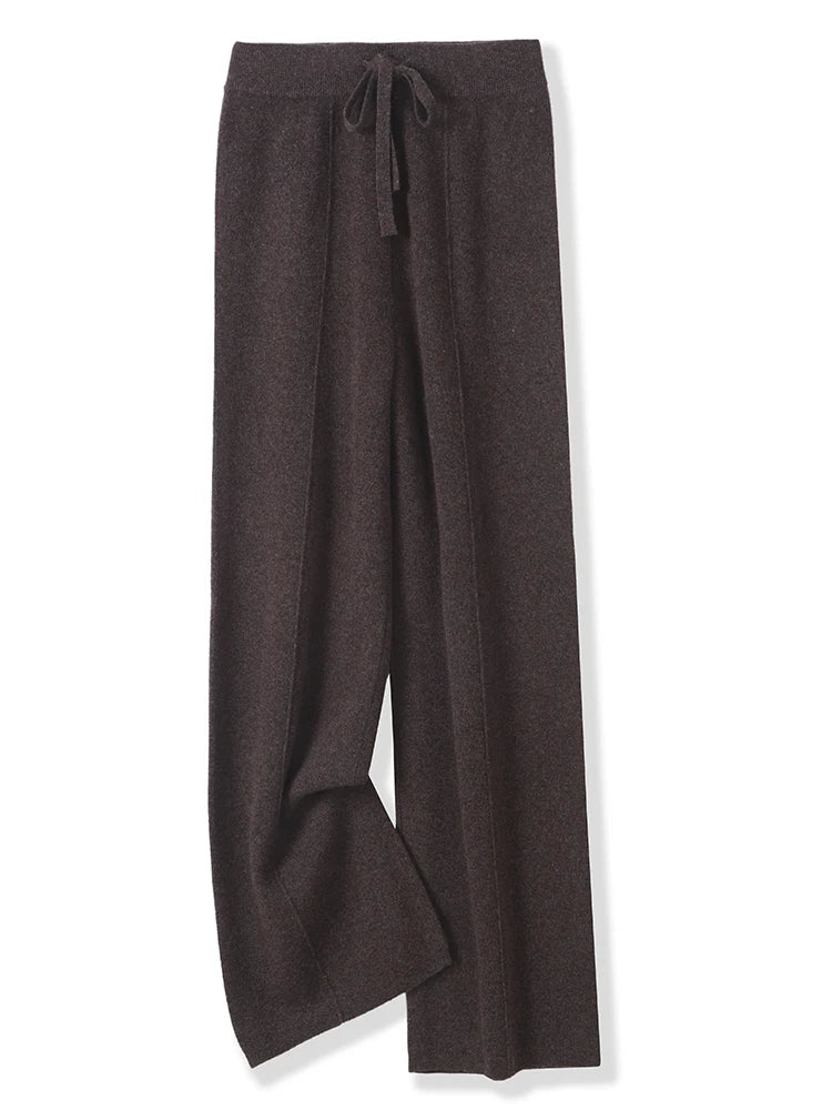 Chic Merino Wool Wide Leg Pants™
